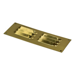 Haron B981  Brass Louvered Vents 140 x 50mm