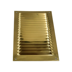 Haron B984  Brass Louvered Vents 100 x 200mm