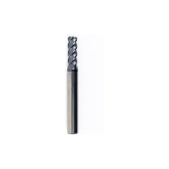 Best Carbide Short Series Corner Radius 5mm 4 Flute Endmill Nano Coated