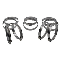 10 Piece Kale 304 Stainless Steel 50-70mm Worm Drive Hose Clamp