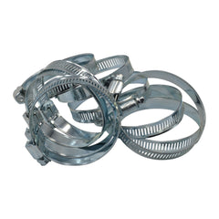 10 Piece 304 Stainless Steel 35-75mm Worm Drive Hose Clamp