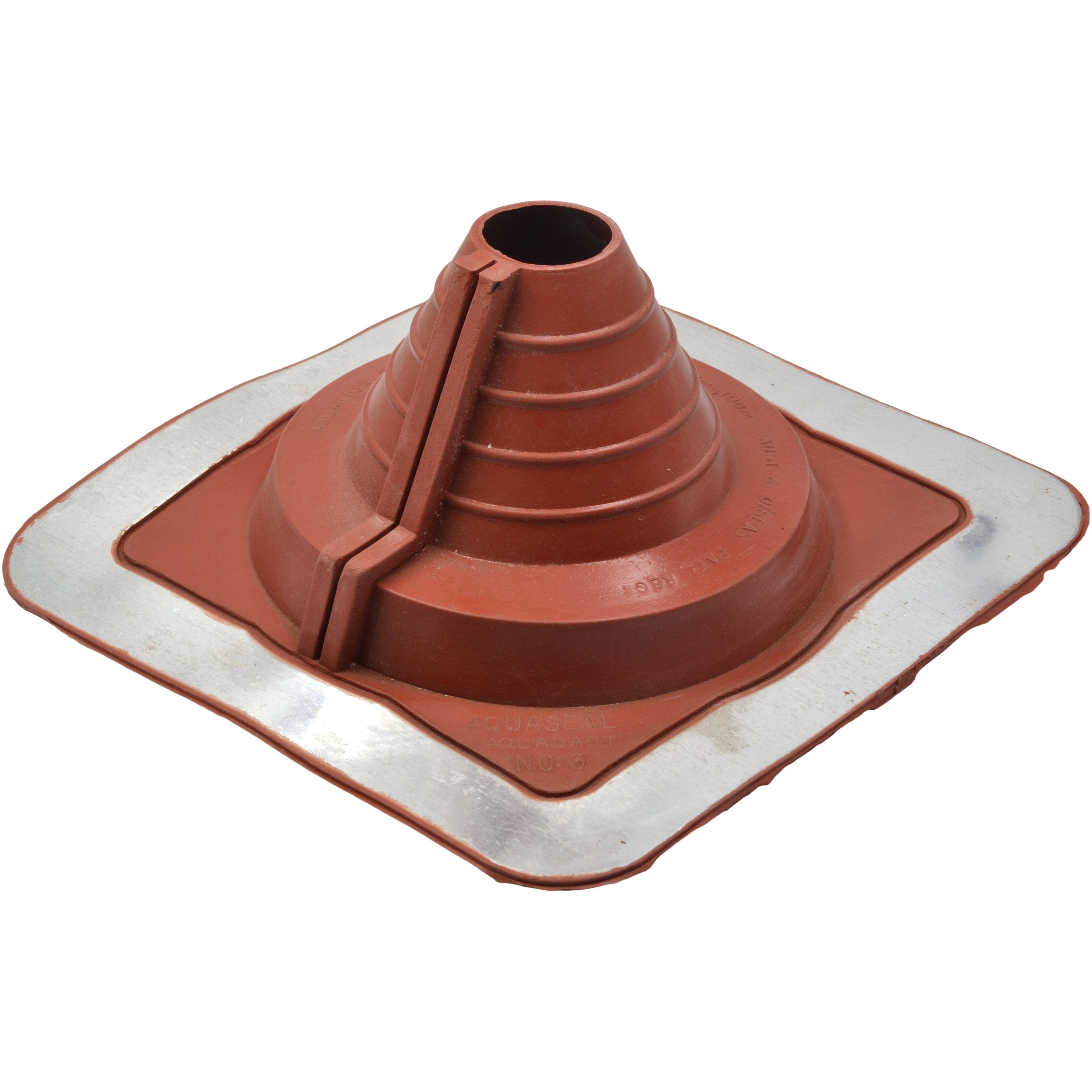 Aquaseal Aquadapt #3 Roof Pipe Flashing Red 40-90mm