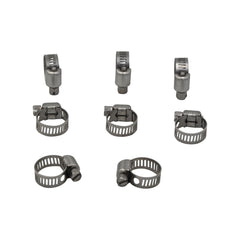 10 Piece 304 Stainless Steel 7-16mm Worm Drive Hose Clamp 