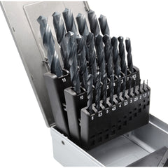 Hepyc 1-13 mm HSS Drill Bit Set 0.5 mm Increments 25 Pc Kit