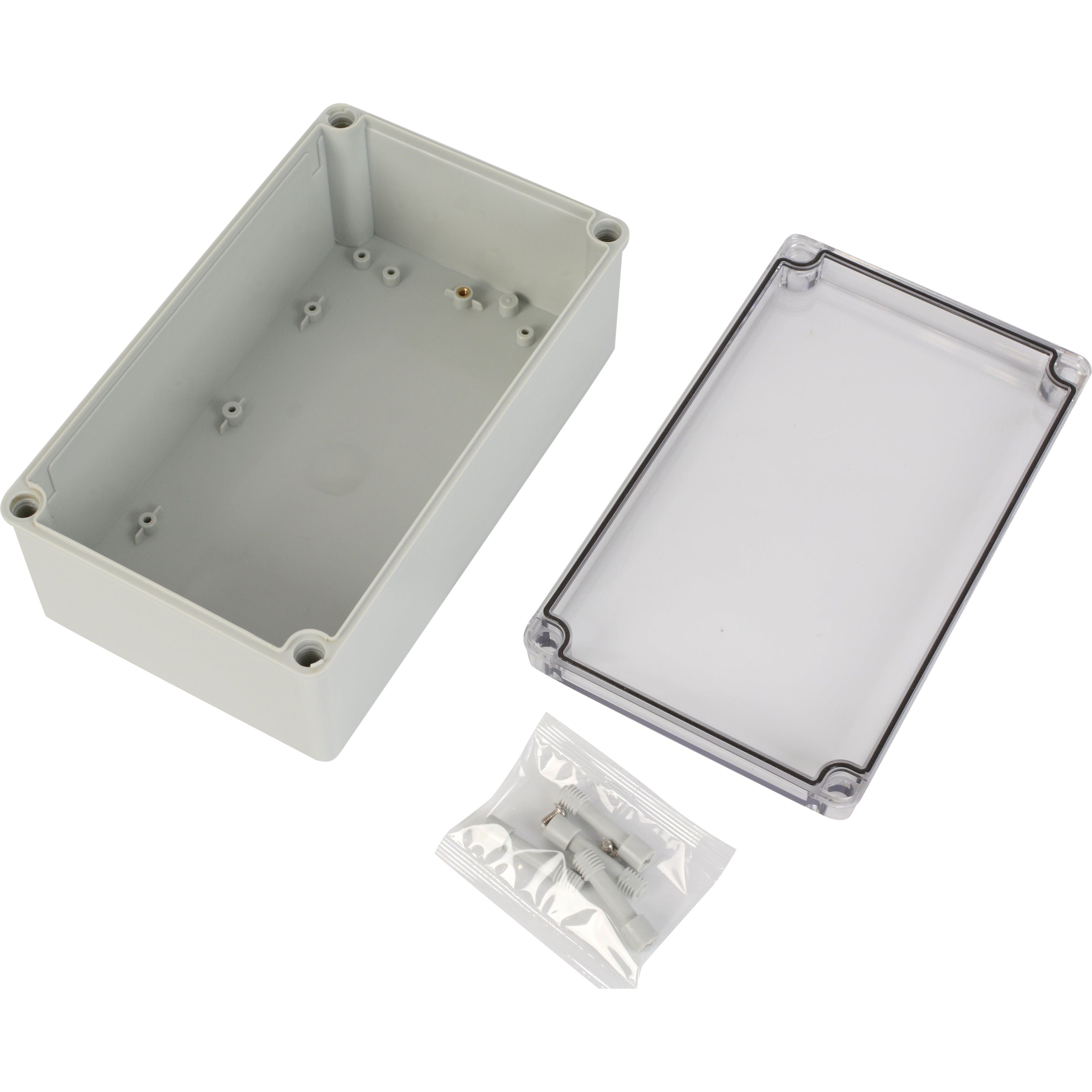 ABS IP66 Clear Lid Junction Box 150 x 250 x 100mm