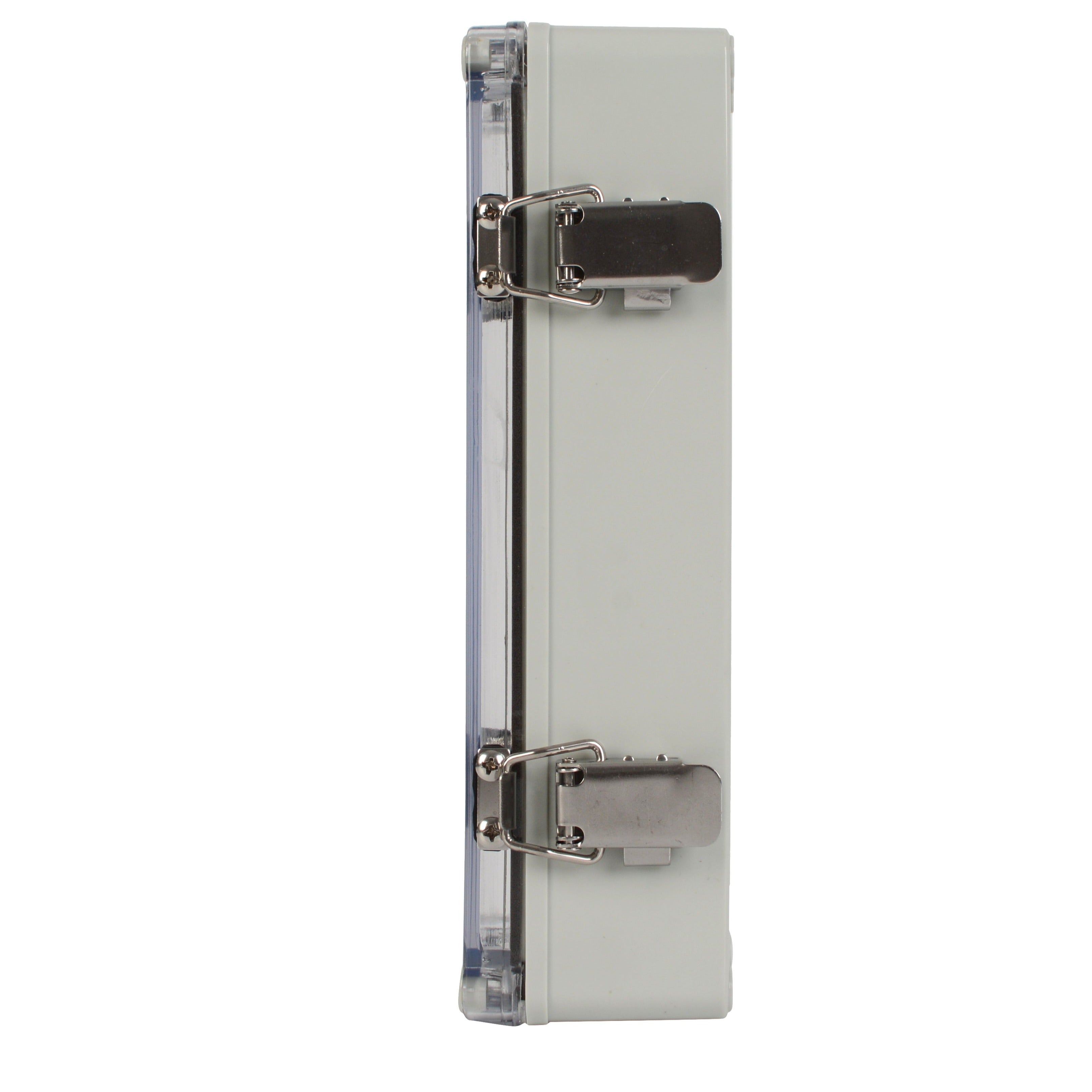 ABS IP66 Clear Lid Junction Box 80 x 250 x 70mm