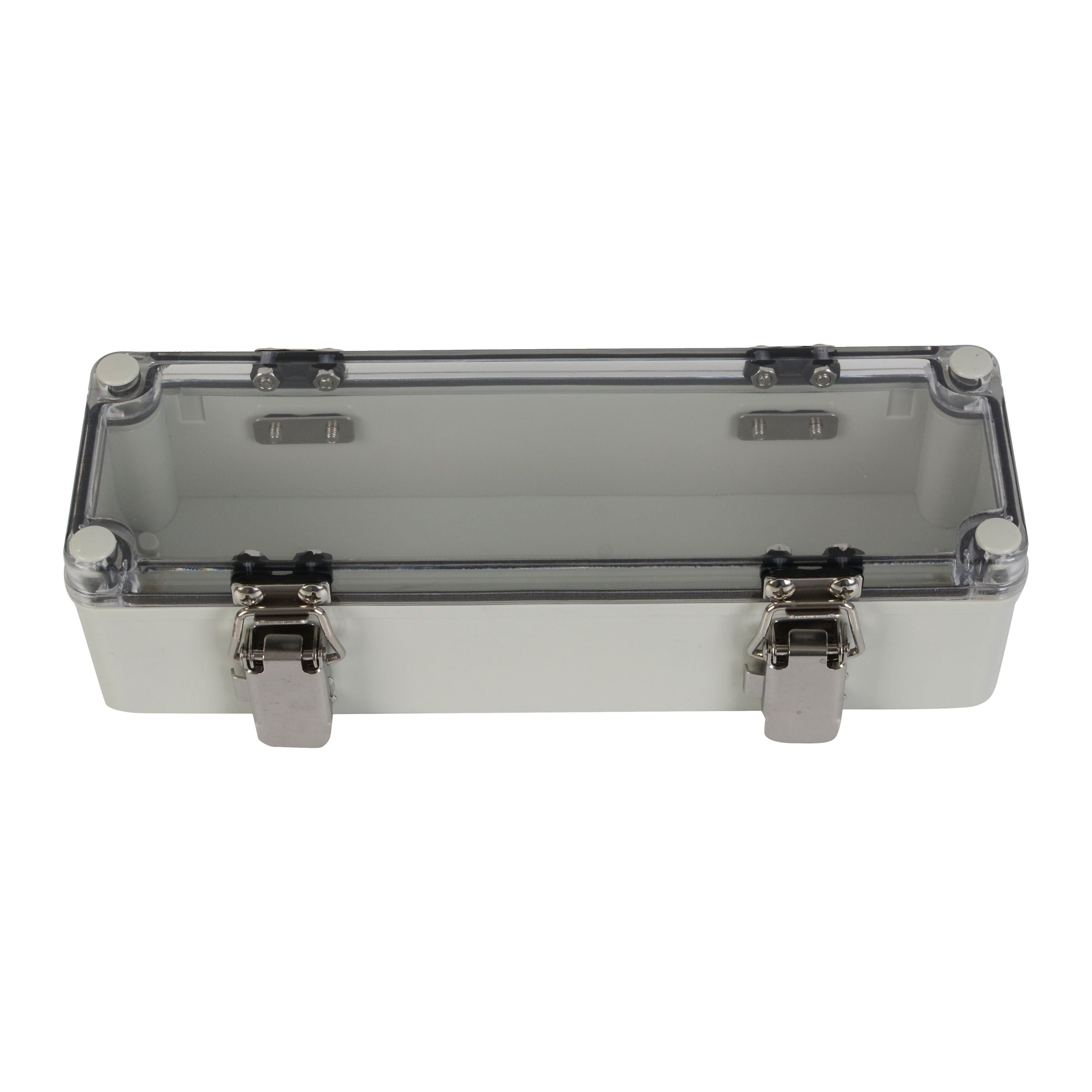 ABS IP66 Clear Lid Junction Box 80 x 250 x 70mm