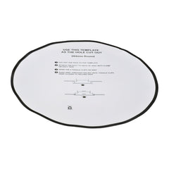 Haron RDF200 Round Ceiling Diffuser – 200mm, Vent Facing 320mm