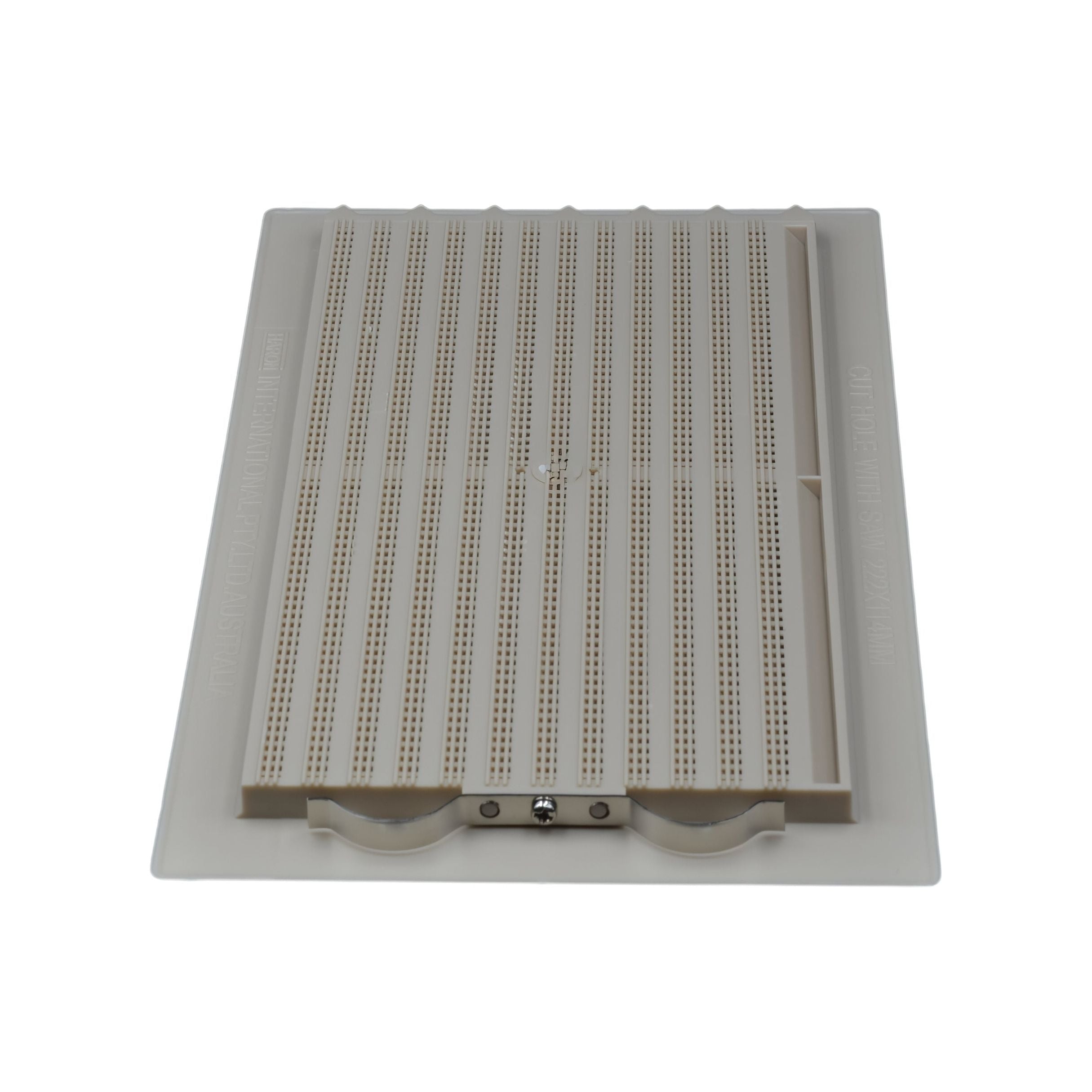 Haron 95F Wall Vent – Fawn. Vent Facing 245 x 145mm