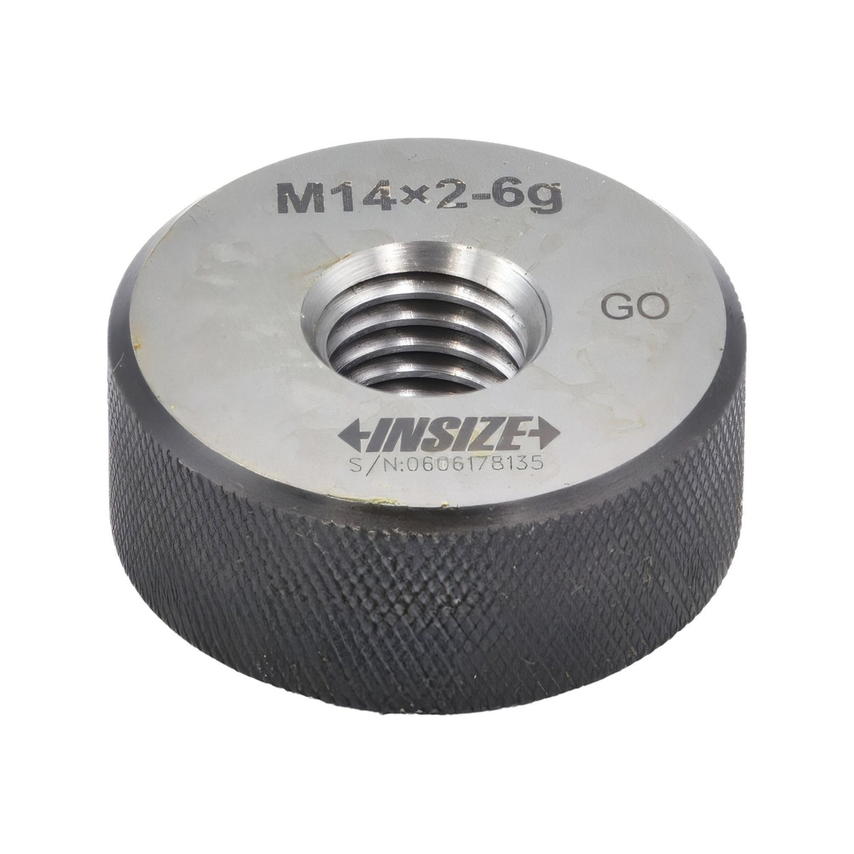 Insize GO Thread Ring Gauge M14X2 Series 4120-14