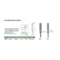 Insize Electronic Edge Finder 20mm Shank Series 6566-2