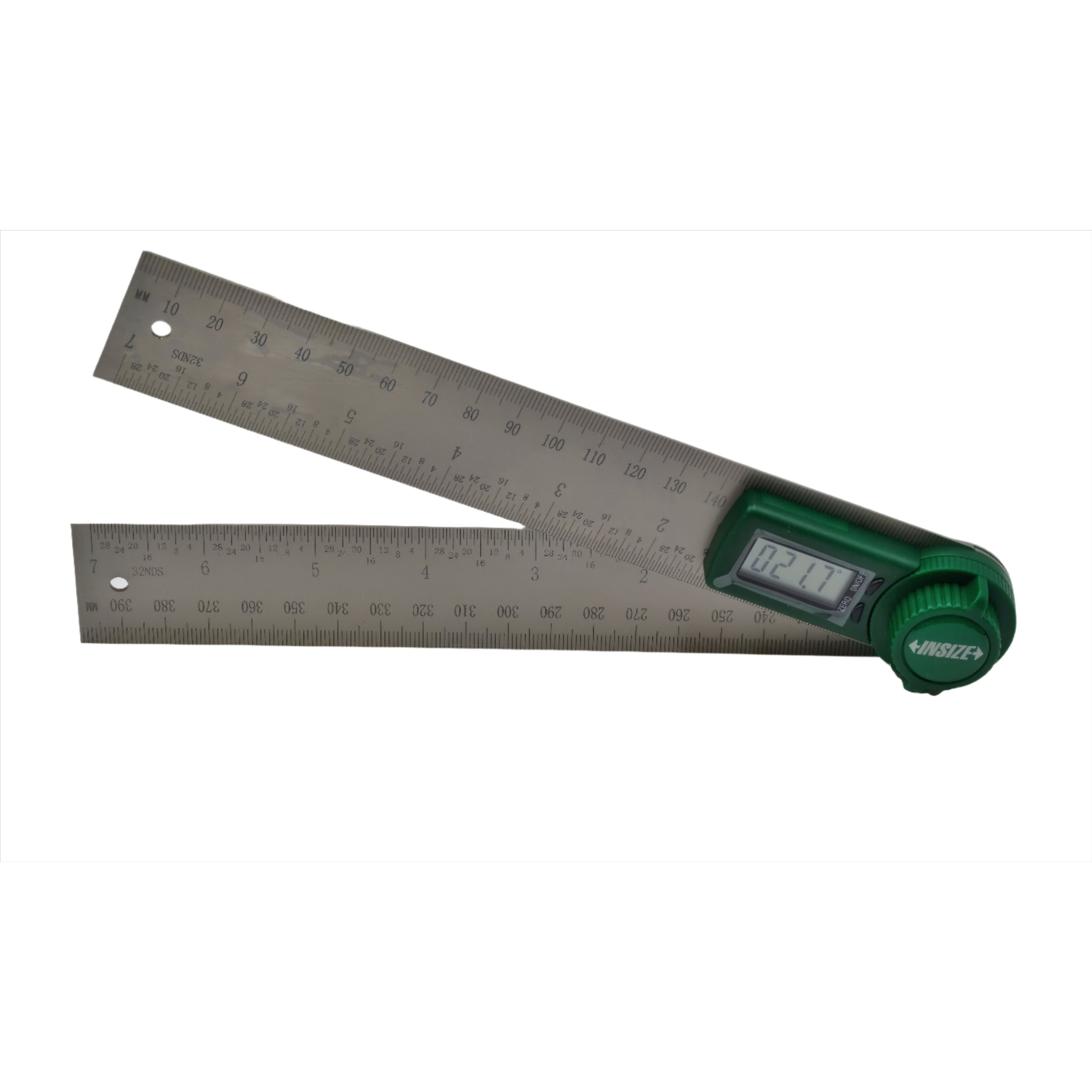 Insize Digital Protractor 200mm 0-360 deg Series 2176-200 