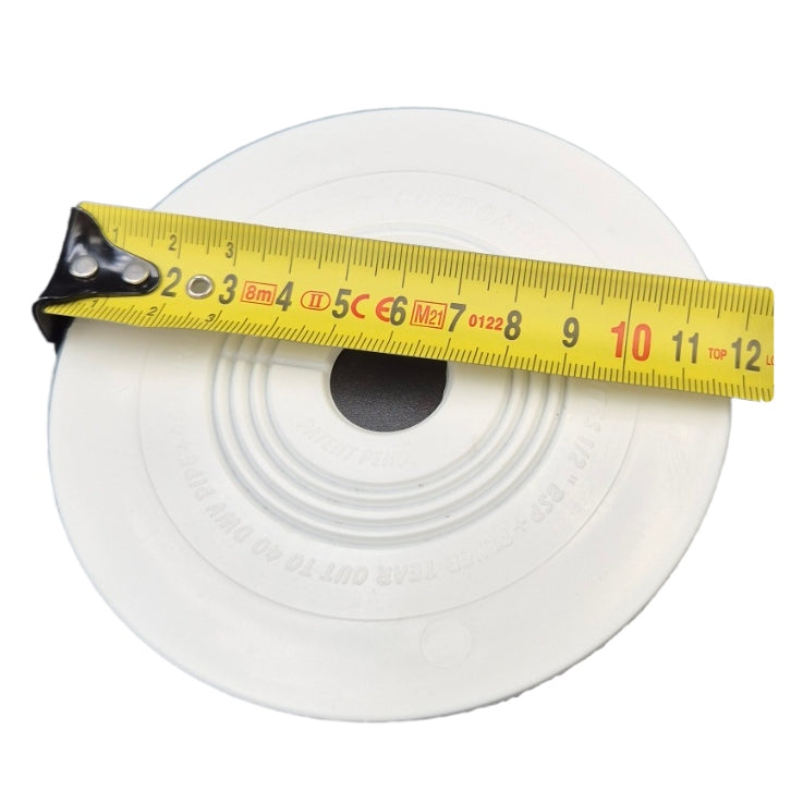 Pack of 10 - 120mm Adaptable Small Cupboard Plate