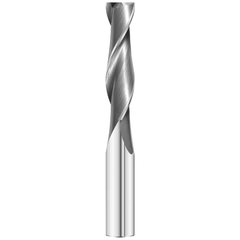 Best Carbide Regular Length Uncoated 2-Flute End Mill 3/4", Square End