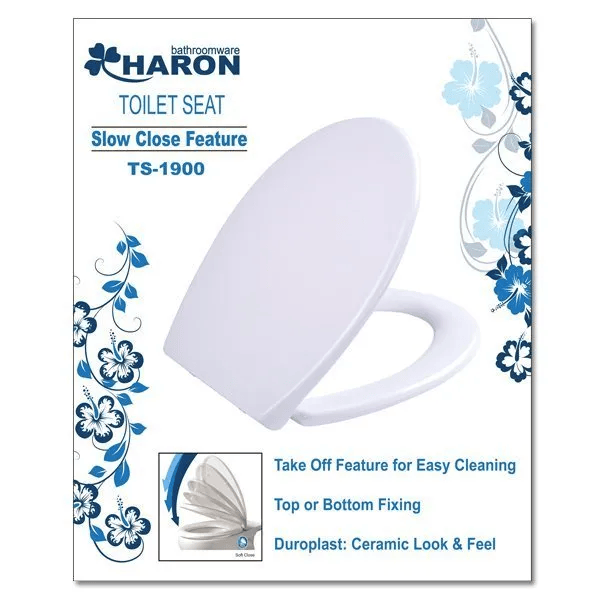 Haron TS-1900 MIAMI Slow Close Toilet Seat