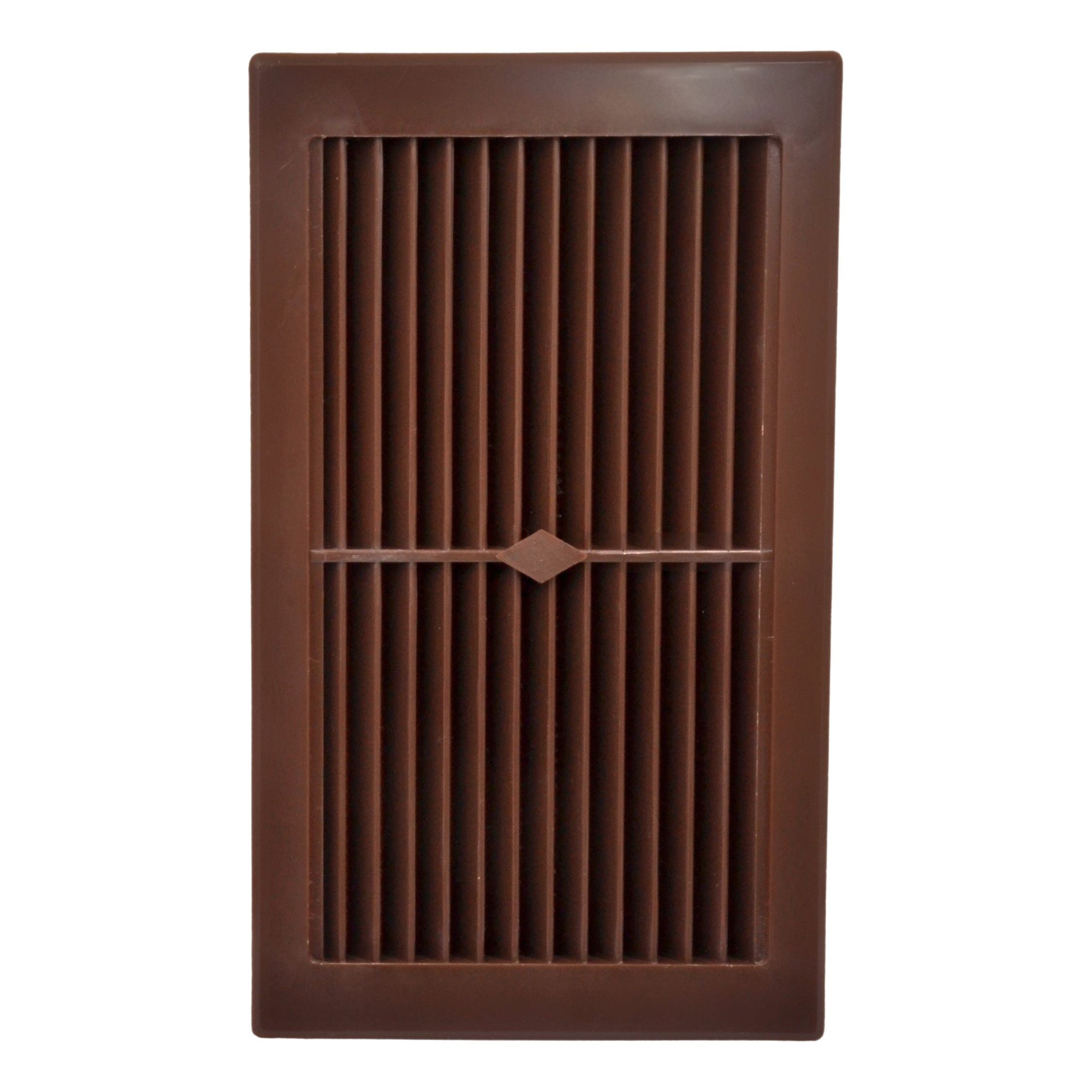 Haron 95B Wall Vent – Brown. Vent Facing 245 x 145mm