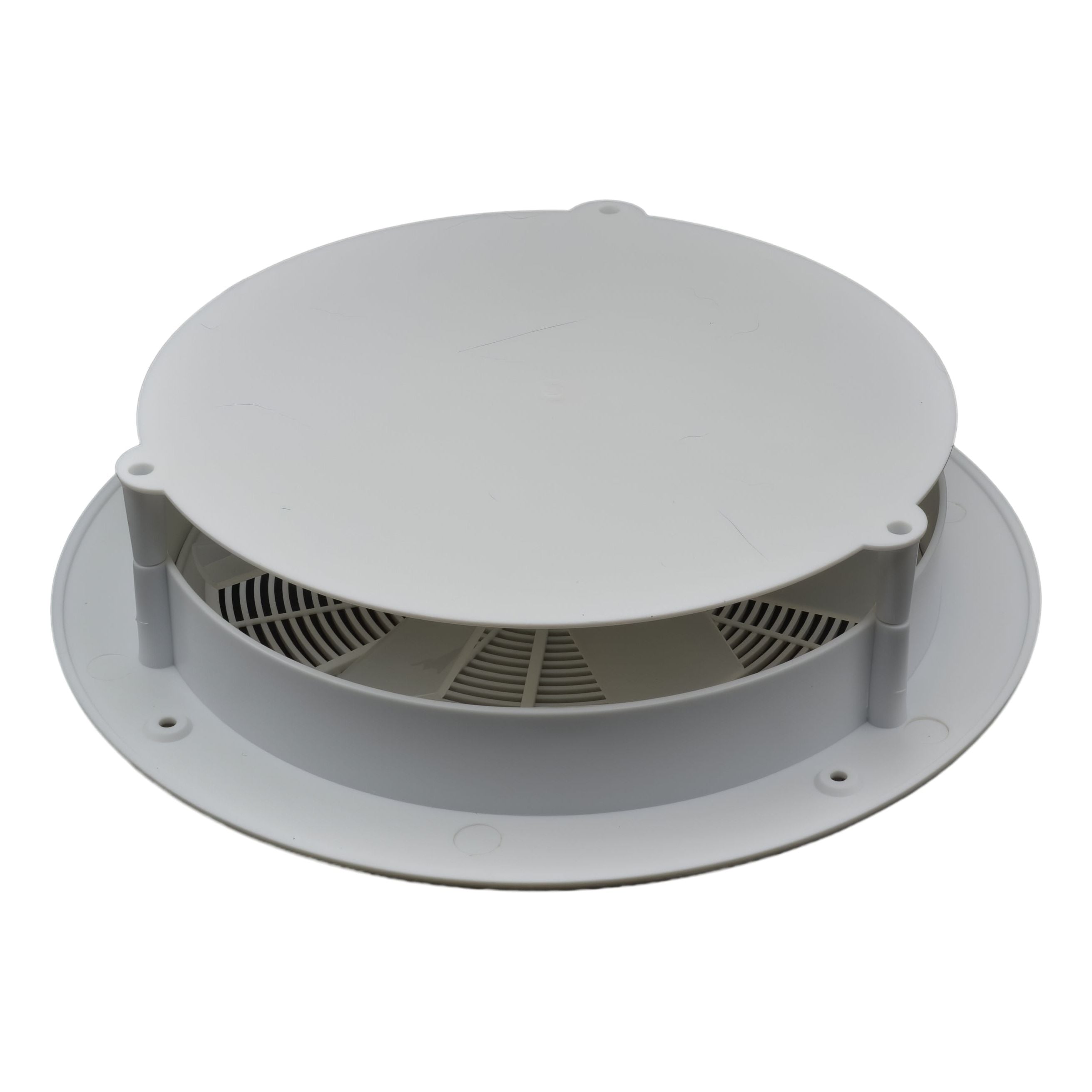 Haron 8CF Round Ceiling Vent with Motorless Fan – Vent Facing 275mm Round