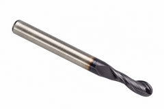Fullerton 4.0mm 2 Flute TiAlN Coated Carbide Ball Nose Endmill - 3215 Series
