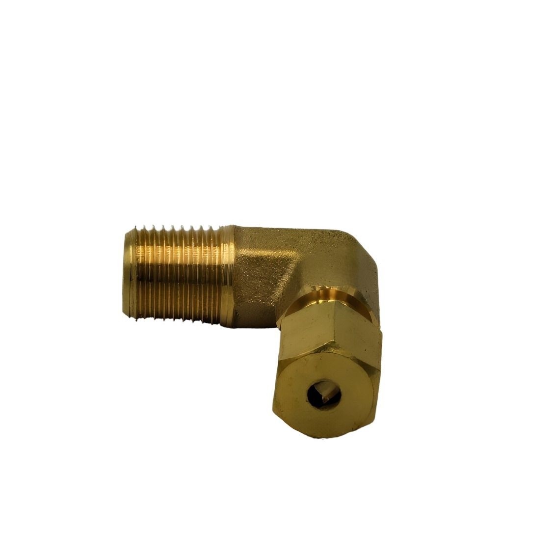 Brass Compression union 90° Male Female Elbow (T1/8xM1/8)