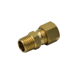 Brass Compression Male Female Connector (T3/8xM1/4)