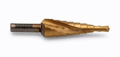 Bordo Saber 8035 4-12mm HSS TiN Coated Spiral Flute Step Drill