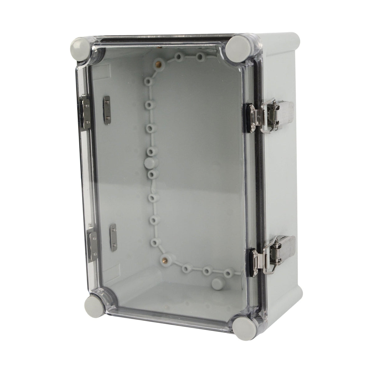 ABS IP66 Clear Lid Hinge Junction Box 280 x 190 x 130mm - Twin Eagle Imports