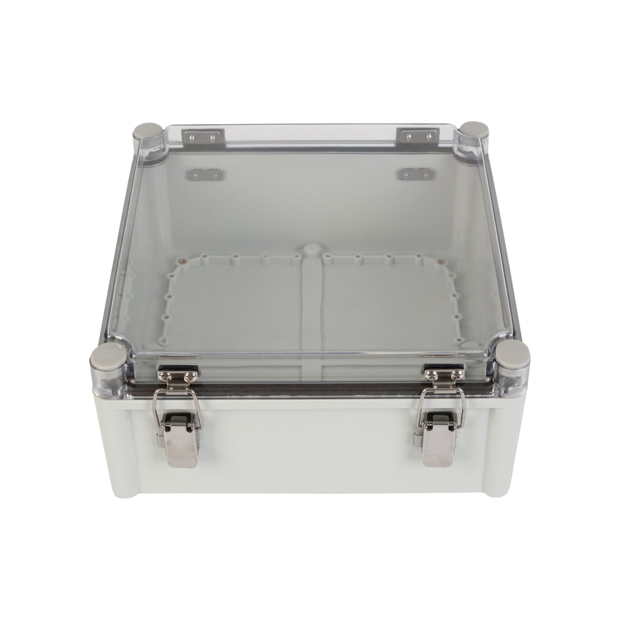 ABS IP66 Clear Lid Hinge Junction Box 280 x 280 x 130mm - Twin Eagle Imports