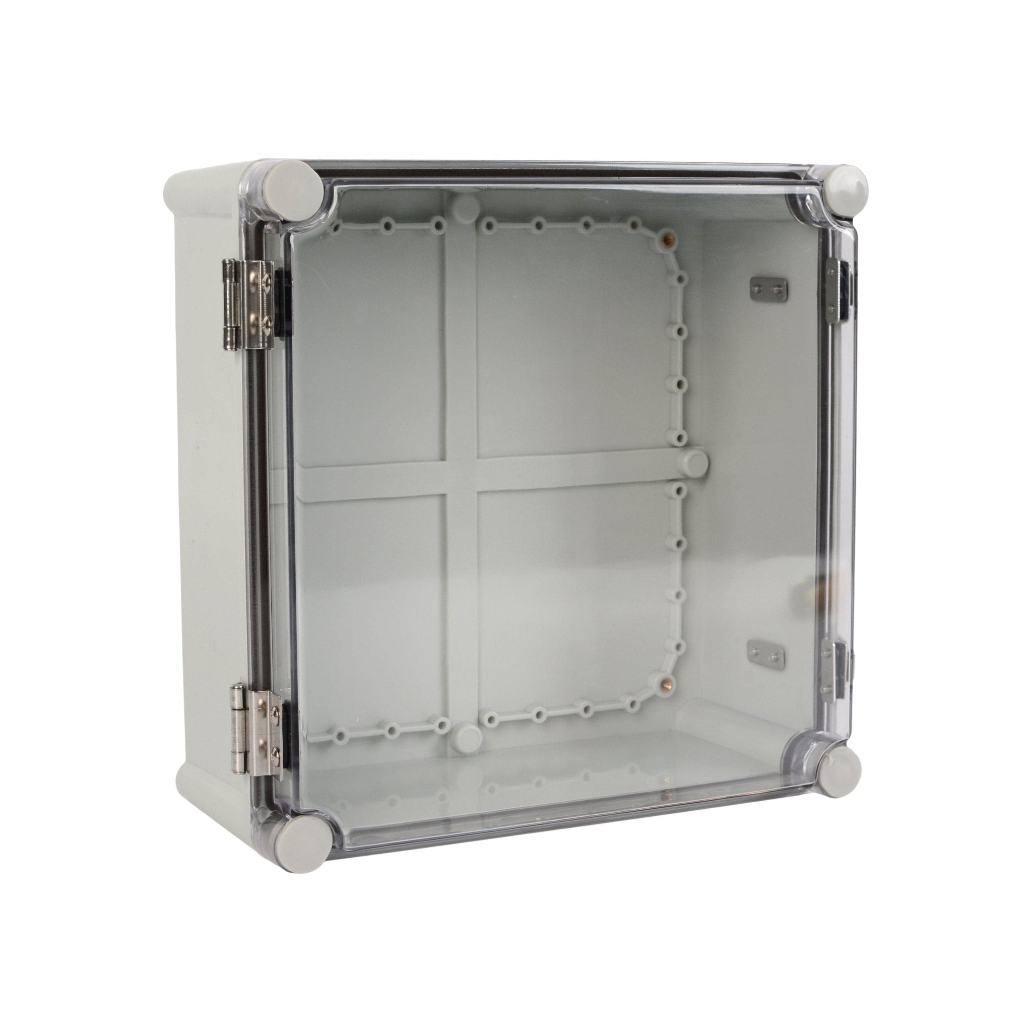 ABS IP66 Clear Lid Hinge Junction Box 280 x 280 x 130mm - Twin Eagle Imports