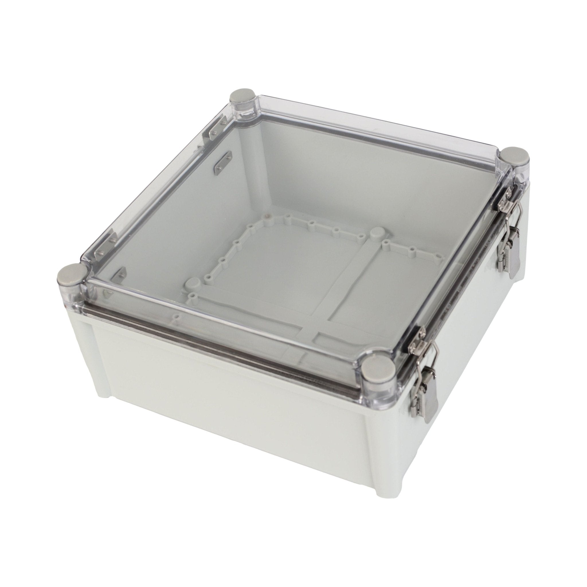 ABS IP66 Clear Lid Hinge Junction Box 280 x 280 x 130mm - Twin Eagle Imports