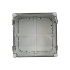 ABS IP66 Clear Lid Hinge Junction Box 280 x 280 x 130mm - Twin Eagle Imports
