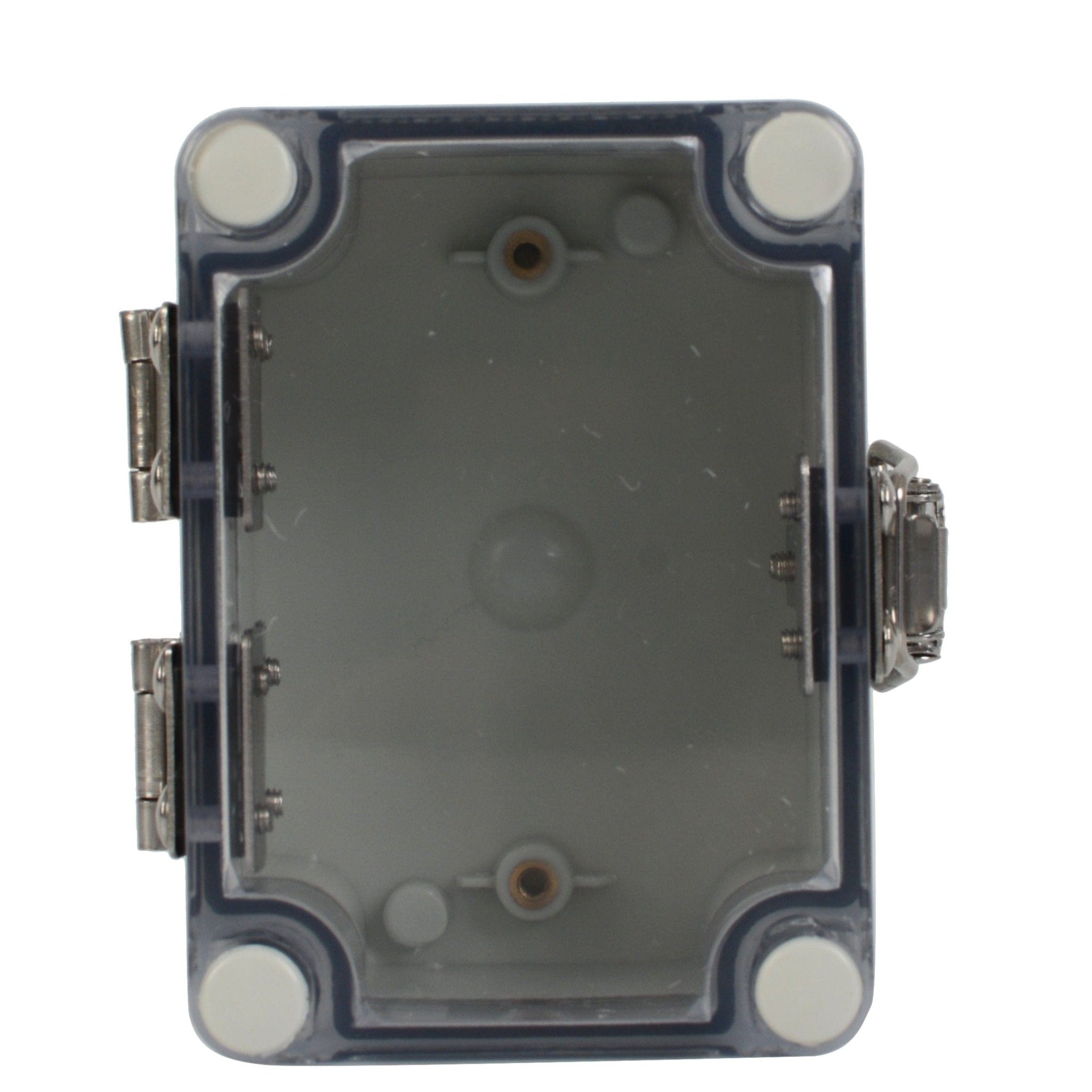 ABS IP66 Clear Lid Hinge Junction Box 80 x 110 x 85mm - Twin Eagle Imports