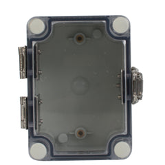 ABS IP66 Clear Lid Hinge Junction Box 80 x 110 x 85mm - Twin Eagle Imports