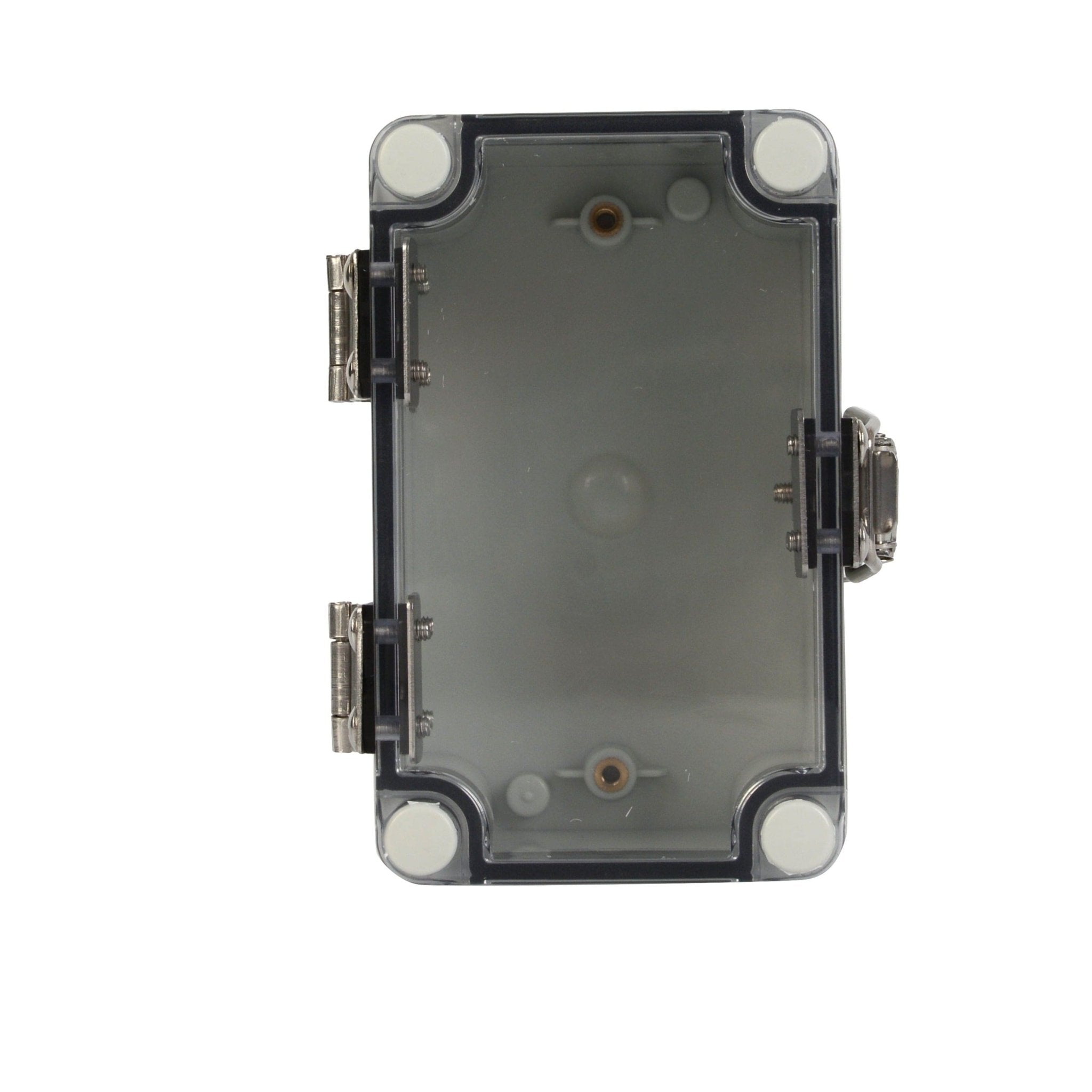 ABS IP66 Clear Lid Hinge Junction Box 80 x 130 x 70mm - Twin Eagle Imports