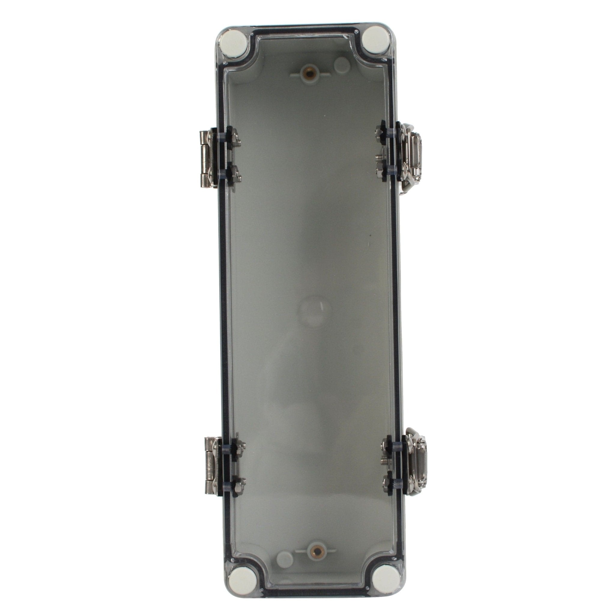 ABS IP66 Clear Lid Hinge Junction Box 80 x 250 x 70mm - Twin Eagle Imports