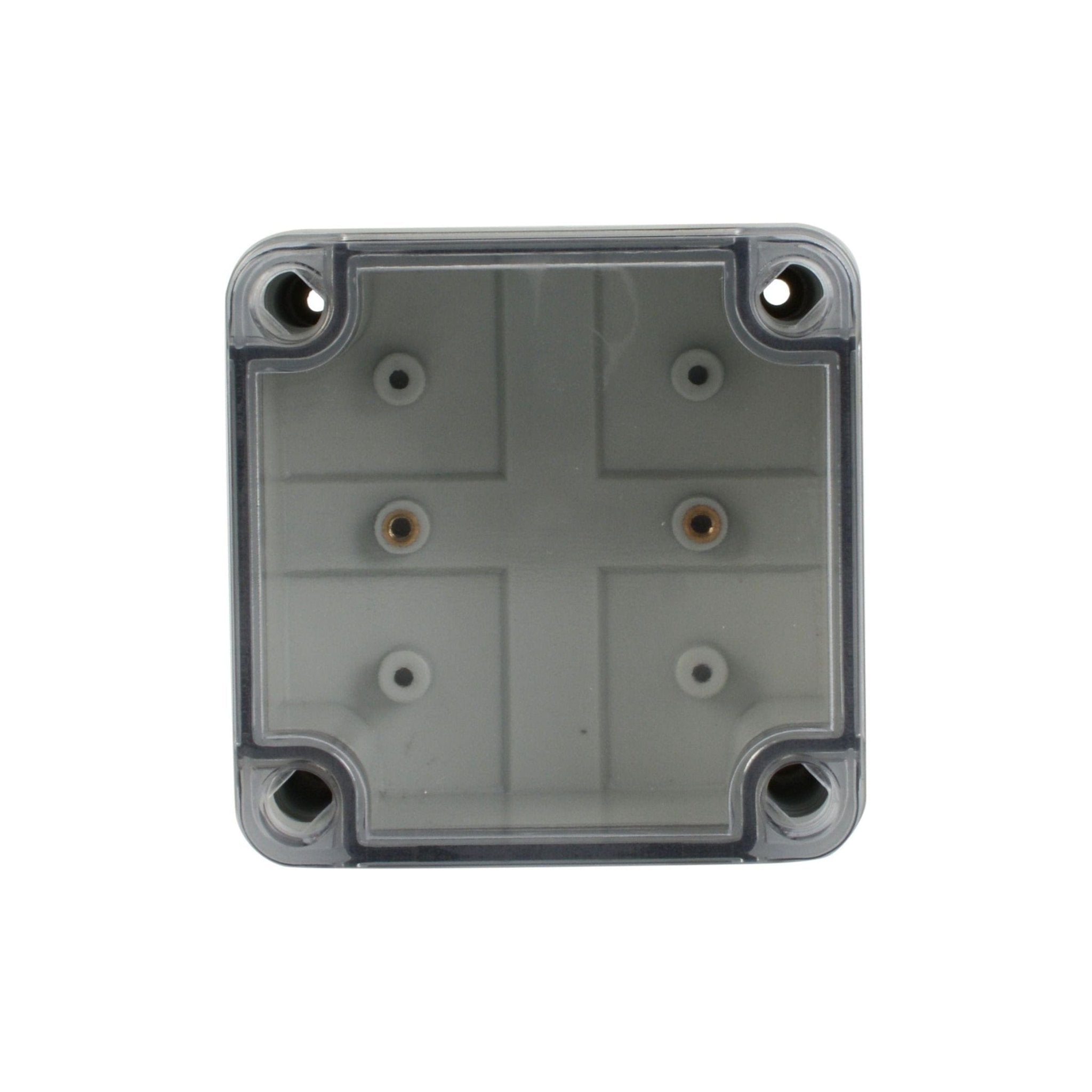 ABS IP66 Clear Lid Junction Box 100 x 100 x 75mm - Twin Eagle Imports