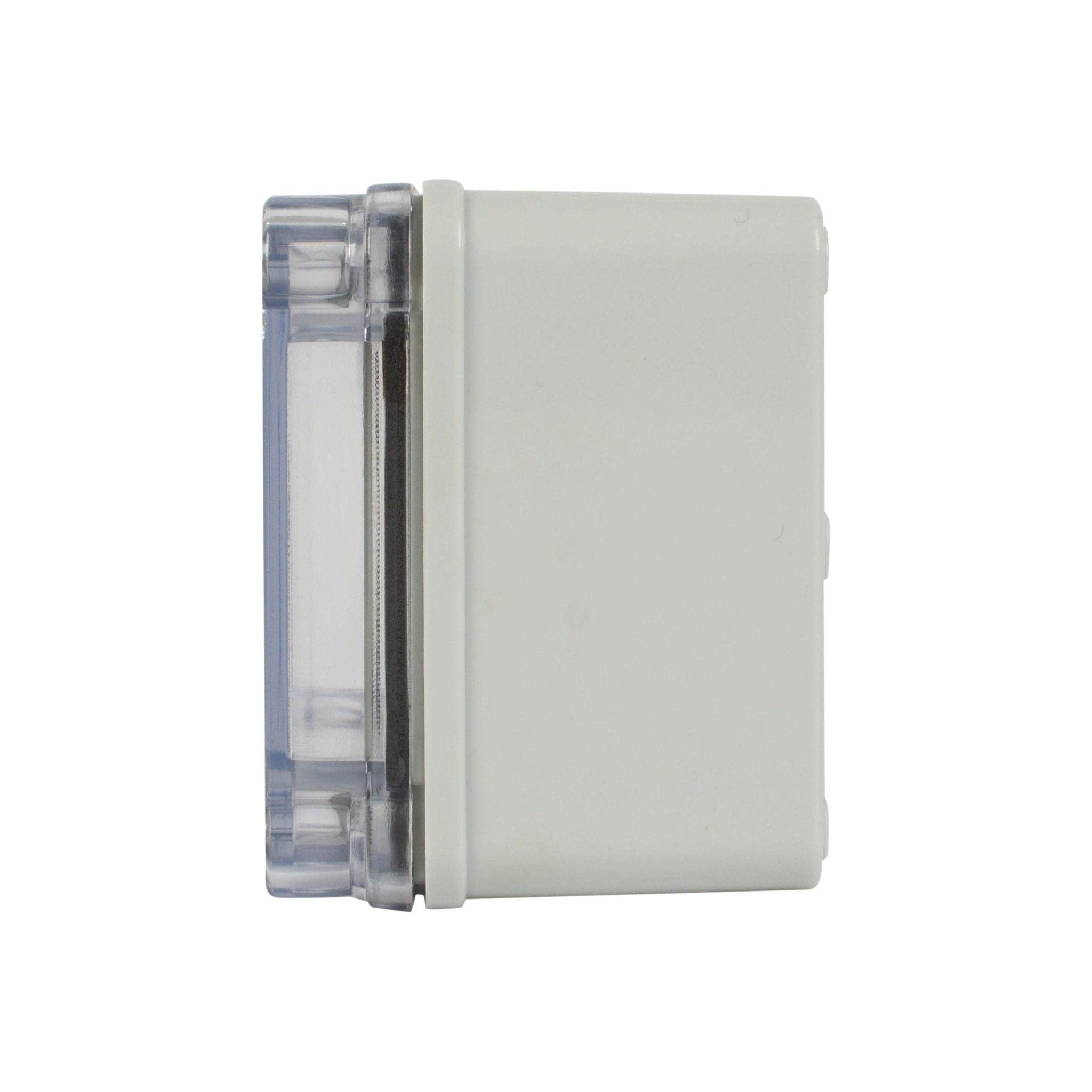 ABS IP66 Clear Lid Junction Box 100 x 100 x 75mm - Twin Eagle Imports