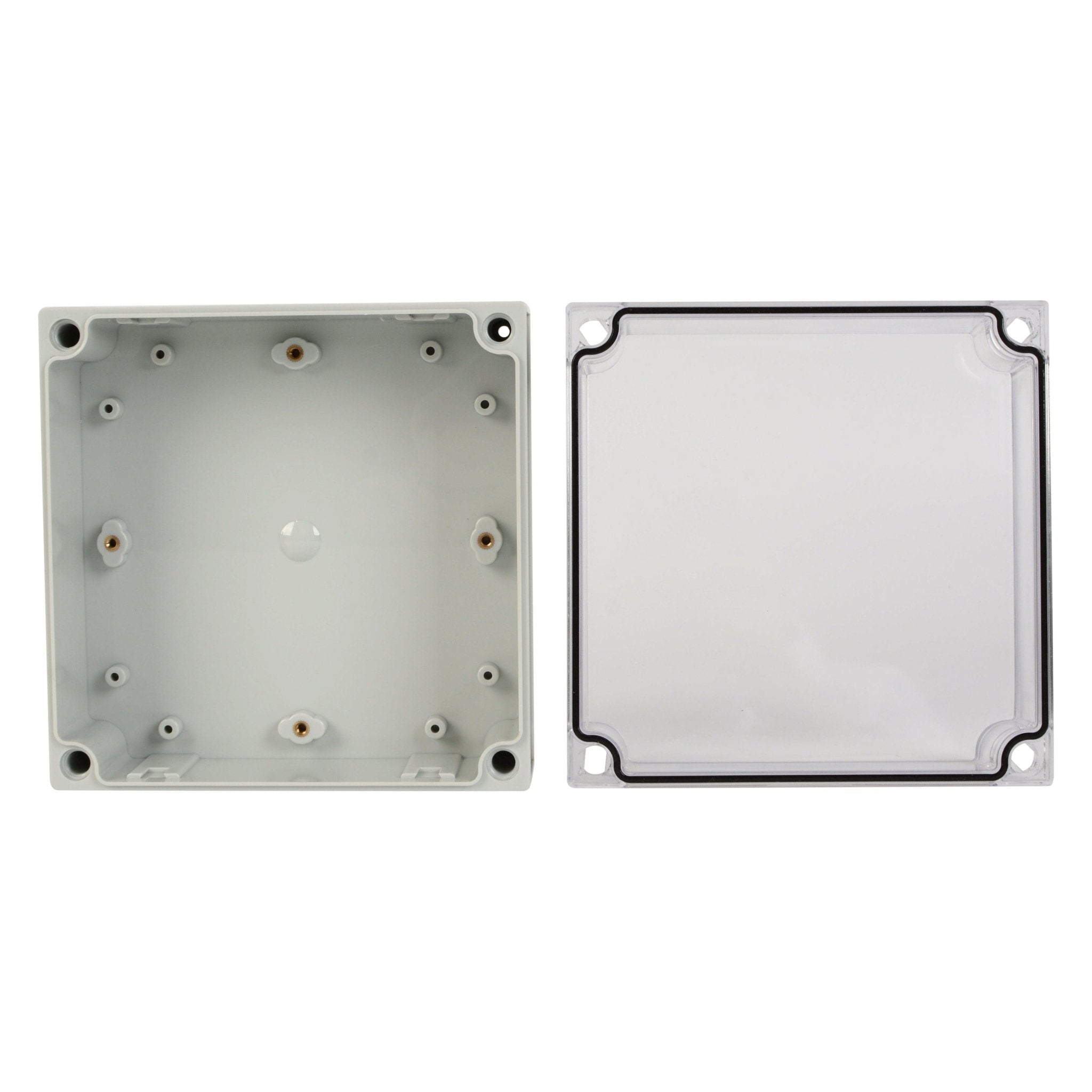 ABS IP66 Clear Lid Junction Box 175 x 175 x 100mm - Twin Eagle Imports