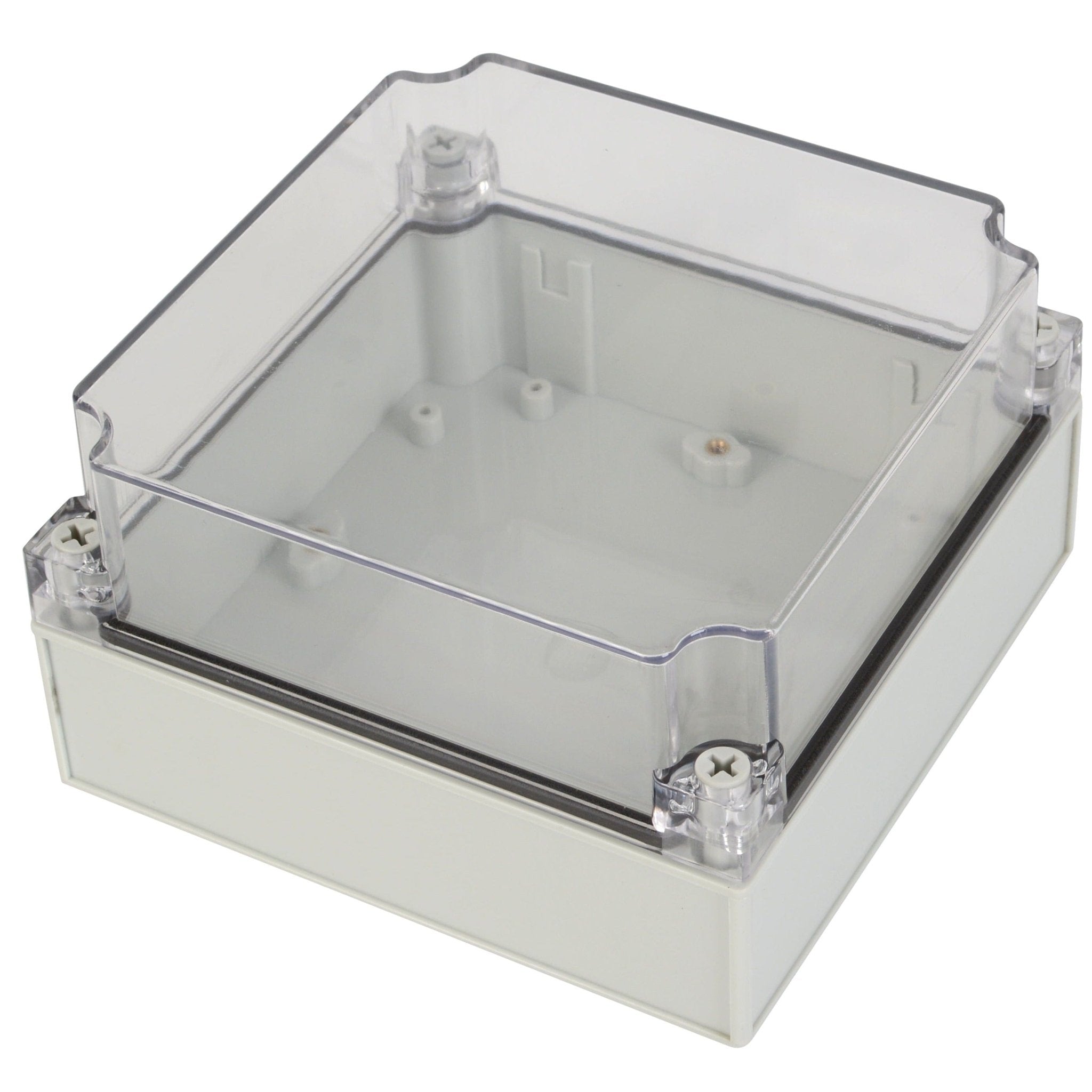 ABS IP66 Clear Lid Junction Box 175 x 175 x 100mm - Twin Eagle Imports