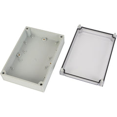 ABS IP66 Clear Lid Junction Box 175 x 250 x 75mm - Twin Eagle Imports