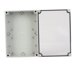 ABS IP66 Clear Lid Junction Box 175 x 250 x 75mm - Twin Eagle Imports