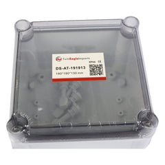 ABS IP66 Clear Lid Junction Box 190 x 190 x 130mm - Twin Eagle Imports