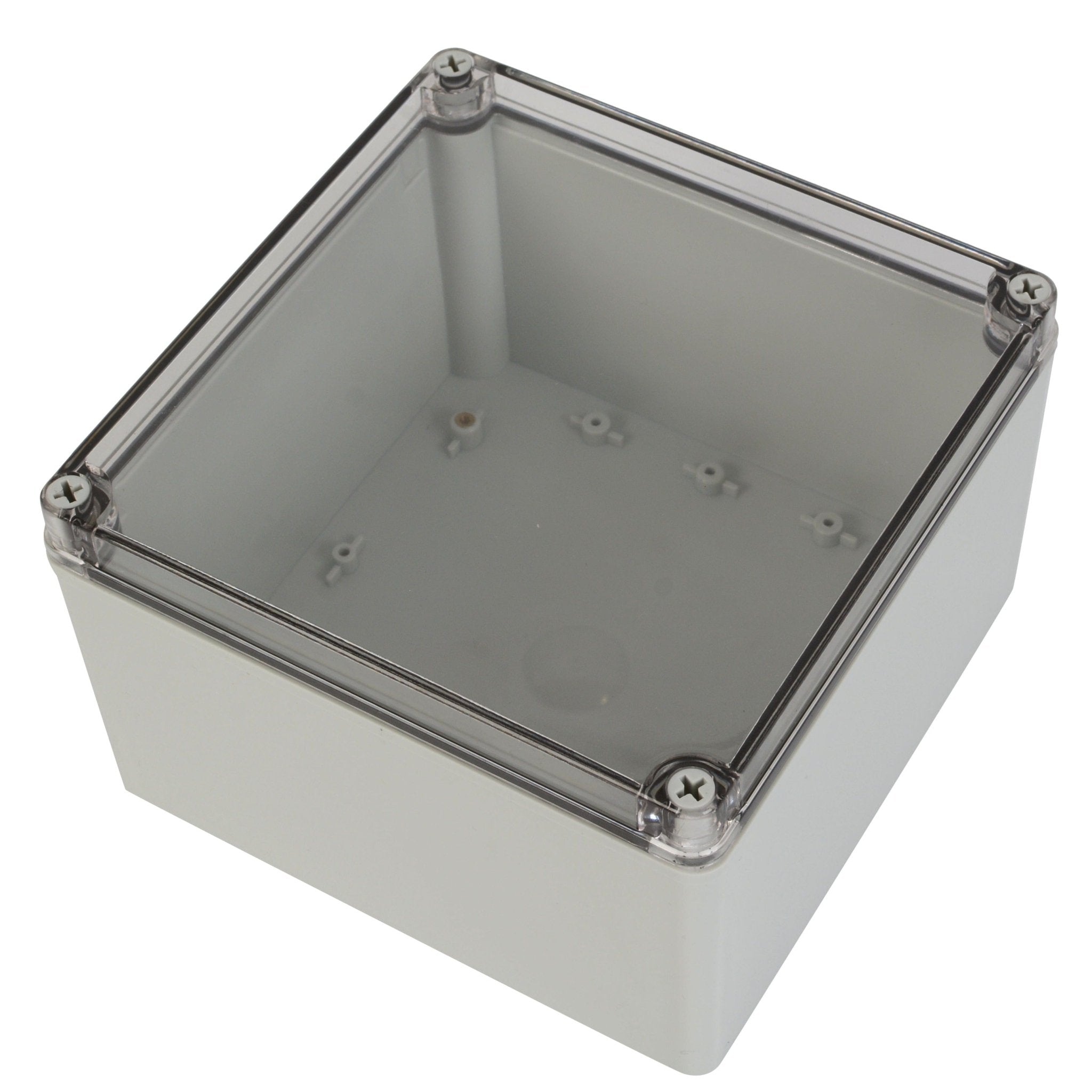 ABS IP66 Clear Lid Junction Box 200 x 200 x 130mm - Twin Eagle Imports