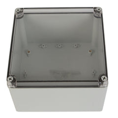 ABS IP66 Clear Lid Junction Box 200 x 200 x 130mm - Twin Eagle Imports