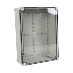 ABS IP66 Clear Lid Junction Box 380 x 280 x 130mm - Twin Eagle Imports