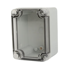 ABS IP66 Clear Lid Junction Box 80 x 110 x 70mm - Twin Eagle Imports