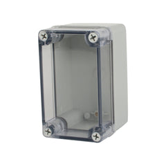 ABS IP66 Clear Lid Junction Box 80 x 130 x 85mm - Twin Eagle Imports