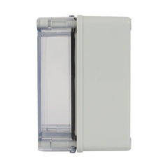 ABS IP66 Clear Lid Junction Box 80 x 130 x 85mm - Twin Eagle Imports