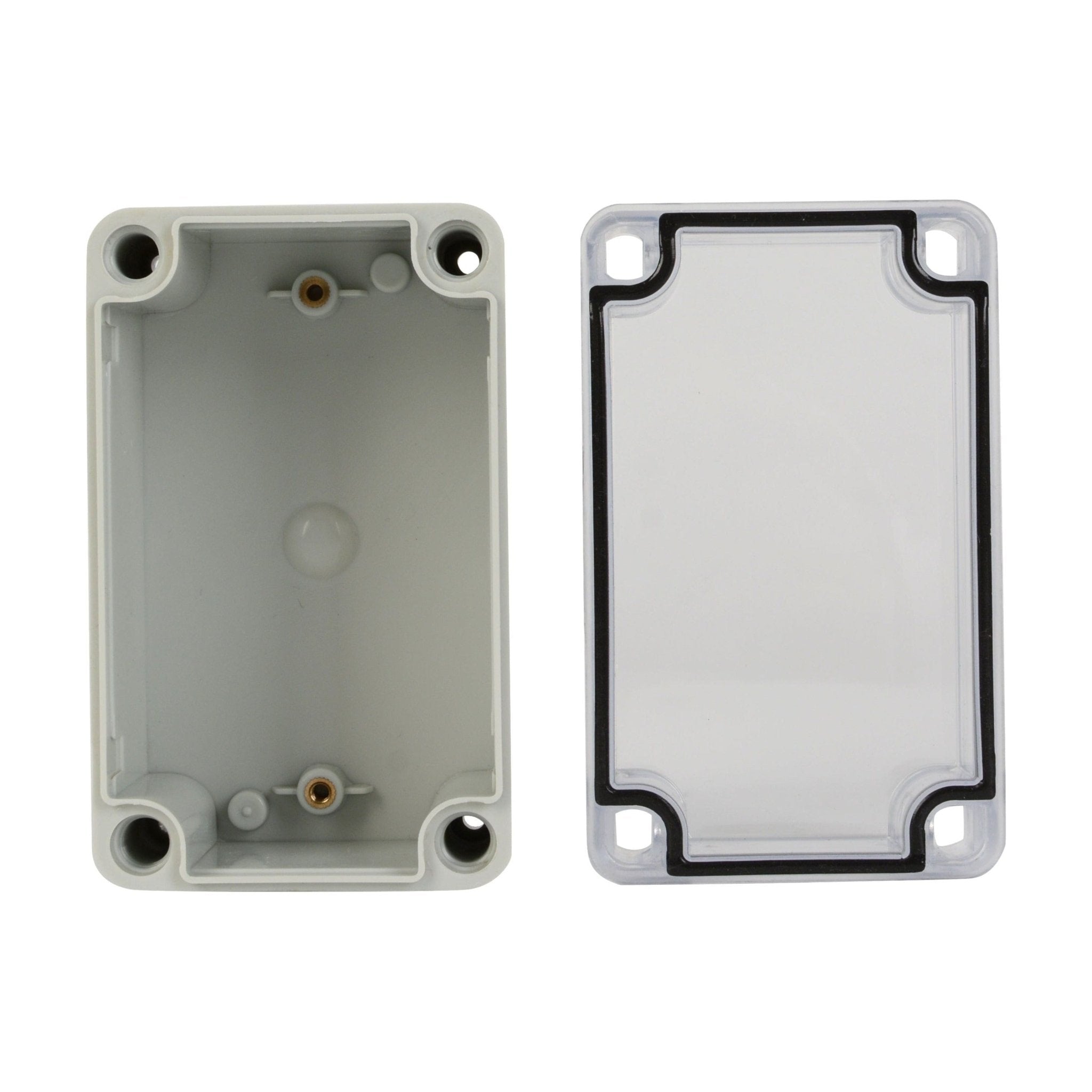 ABS IP66 Clear Lid Junction Box 80 x 130 x 85mm - Twin Eagle Imports