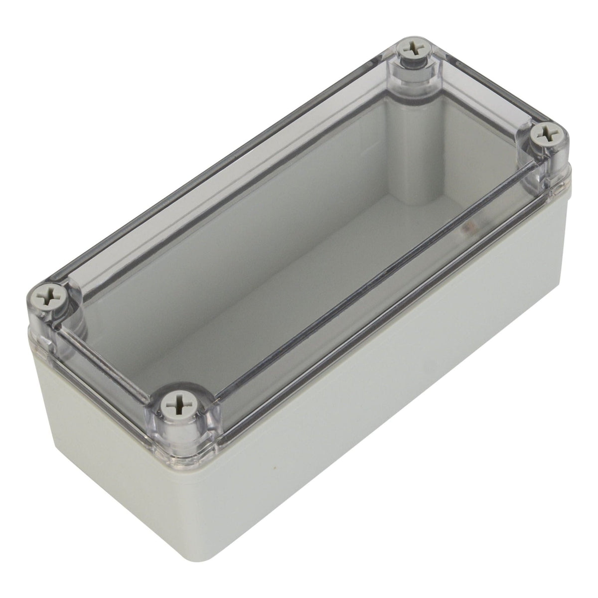 ABS IP66 Clear Lid Junction Box 80 x 180 x 70mm - Twin Eagle Imports