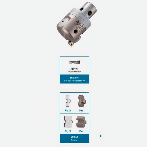 Acrow BSD64 – BSD Fine Boring Head (Ø68–100 mm Range) - Twin Eagle Imports